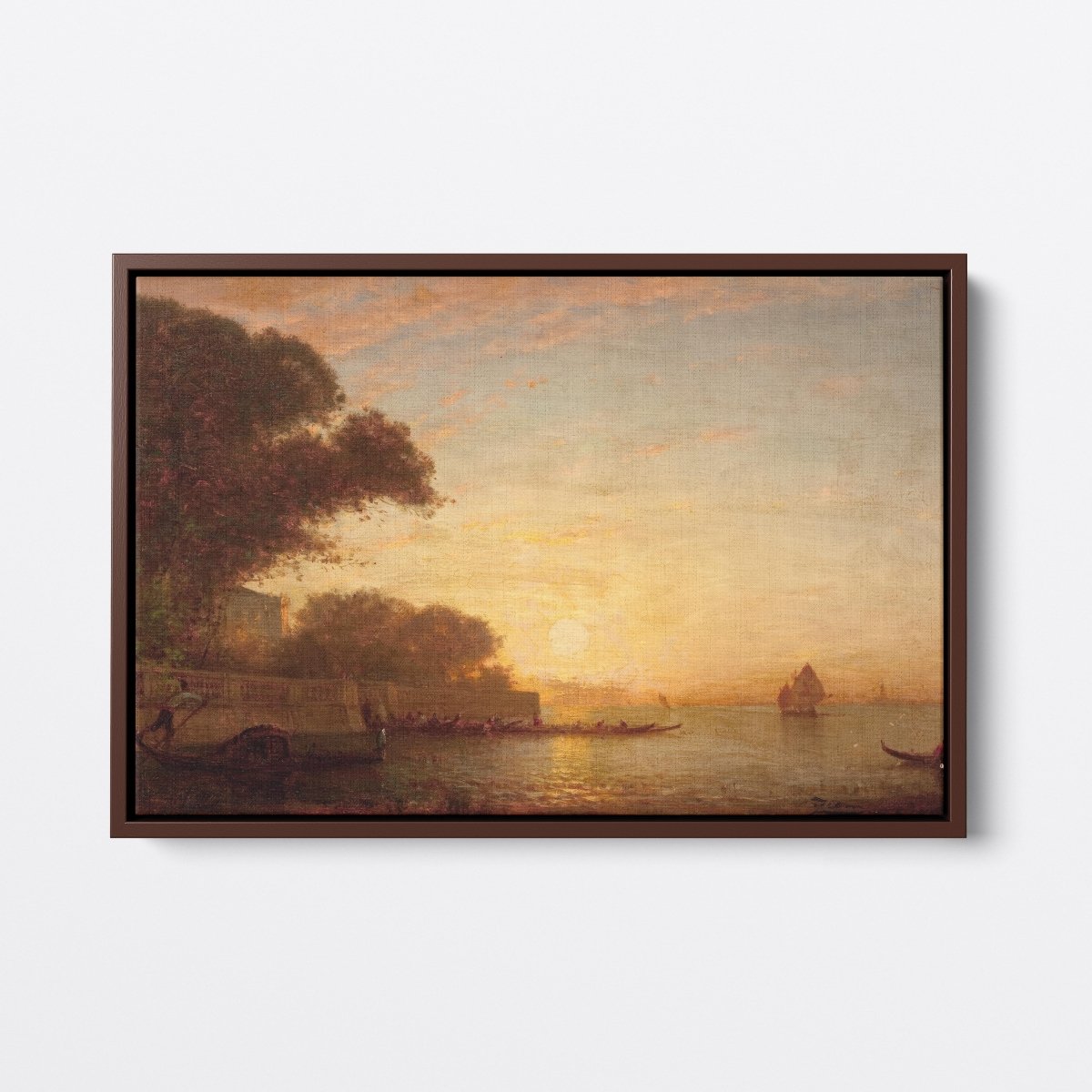 Venetian Scene at Sunset | Félix Ziem | Ave Legato Art Prints