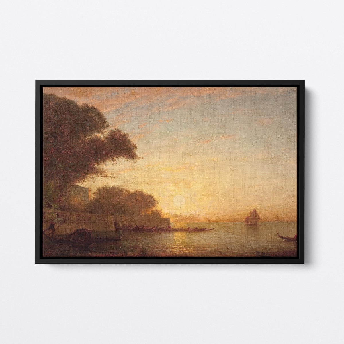 Venetian Scene at Sunset | Félix Ziem | Ave Legato Art Prints