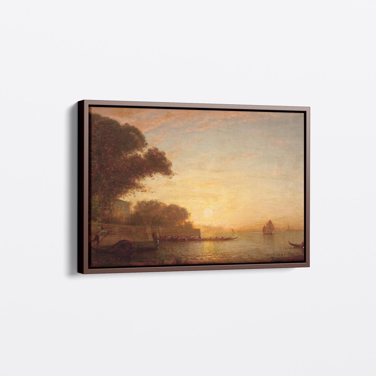 Venetian Scene at Sunset | Félix Ziem | Ave Legato Art Prints