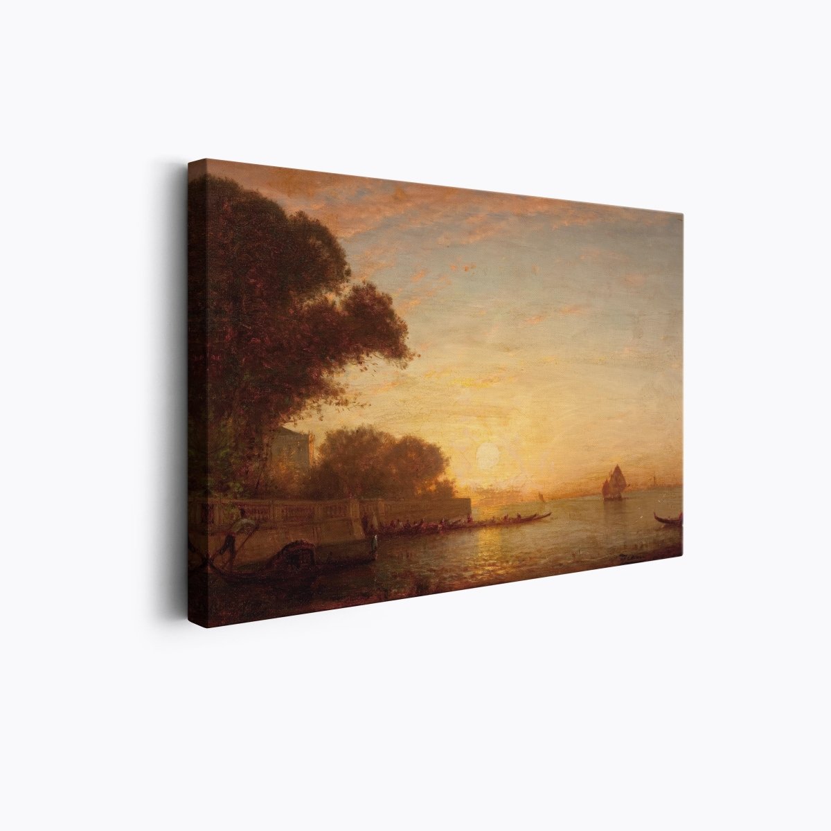 Venetian Scene at Sunset | Félix Ziem | Ave Legato Art Prints