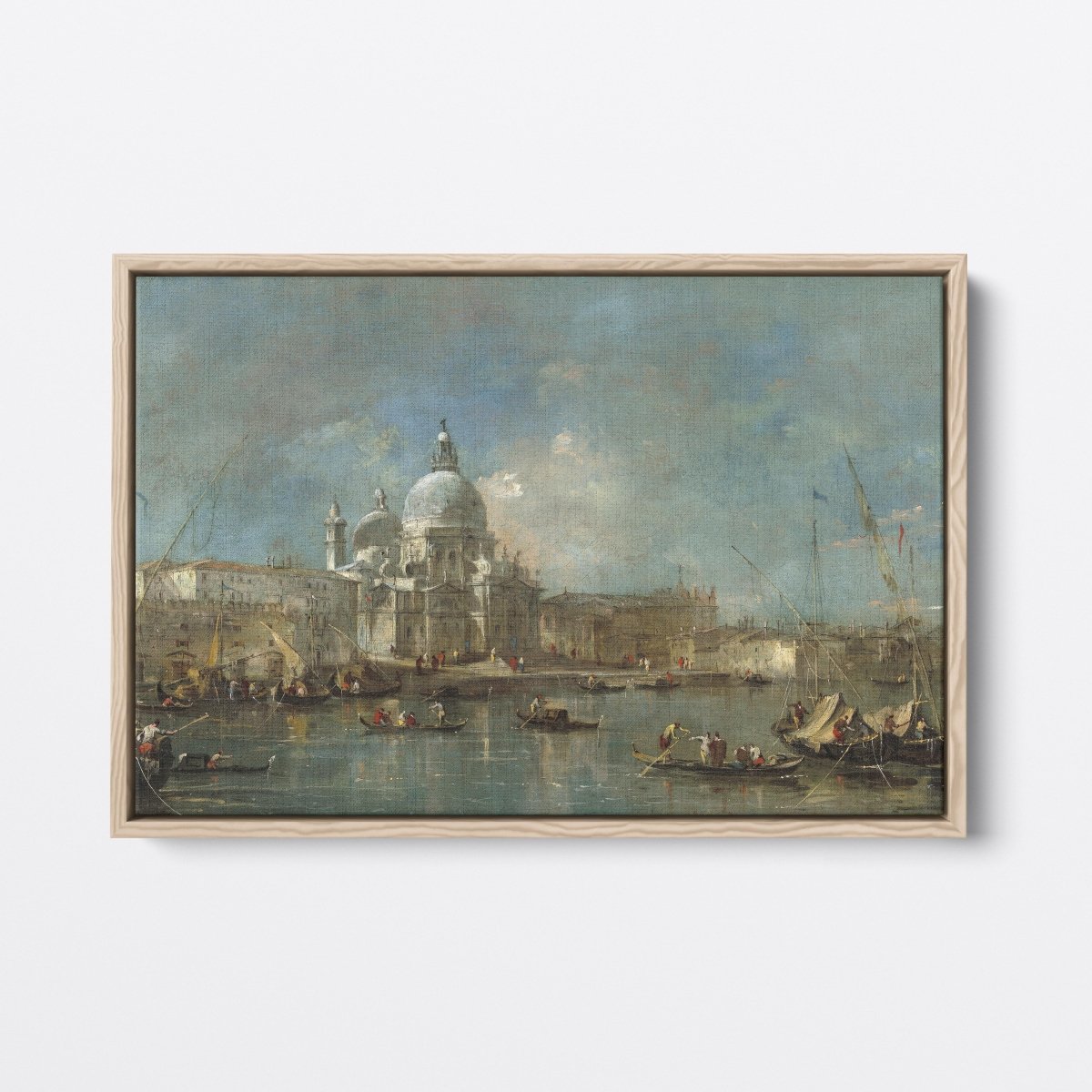 Venice, The Punta della Dogana | Francesco Guardi | Ave Legato Art Prints