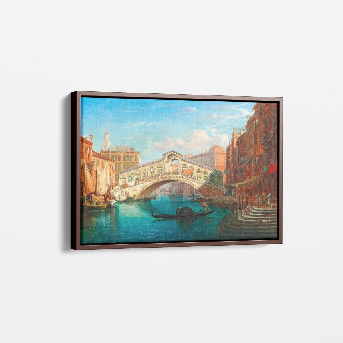 Venice, View Of The Rialto Bridge | Gustaf Palm | Ave Legato Art Prints