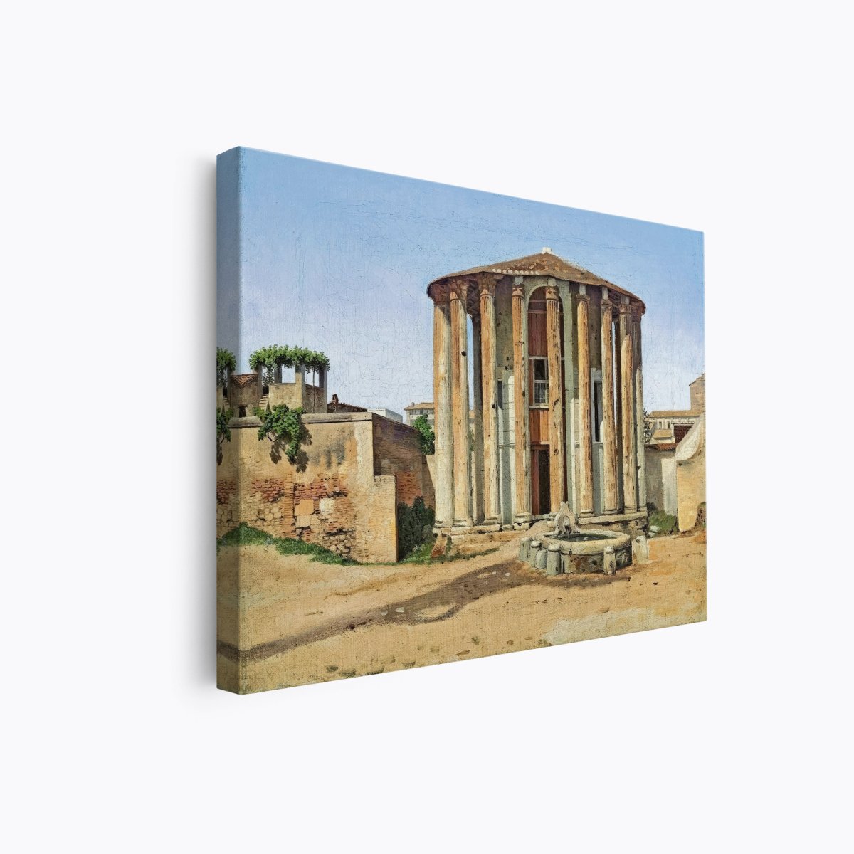 Vesta Temple in Rome | Christoffer Eckersberg | Ave Legato Art Prints