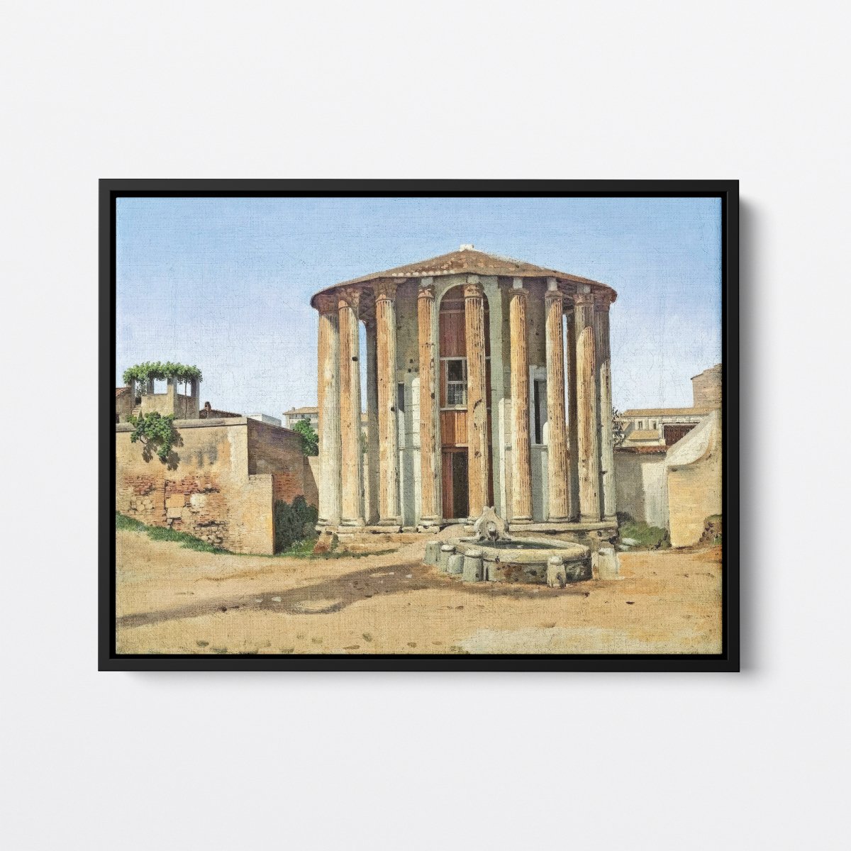 Vesta Temple in Rome | Christoffer Eckersberg | Ave Legato Art Prints