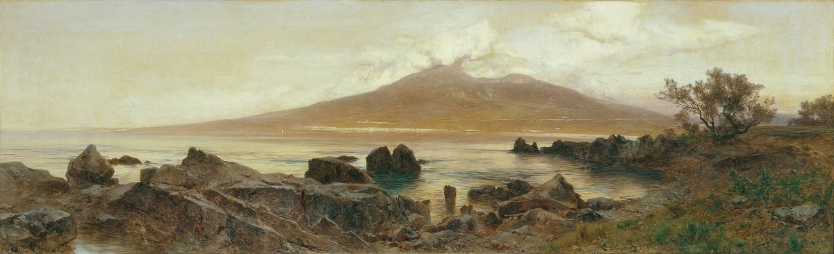 Vesuvius | Eduard von Lichtenfels | Ave Legato Art Prints