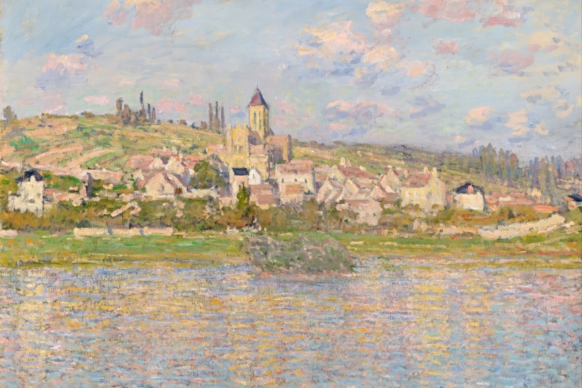 Vétheuil from Afar | Claude Monet | Ave Legato Art Prints