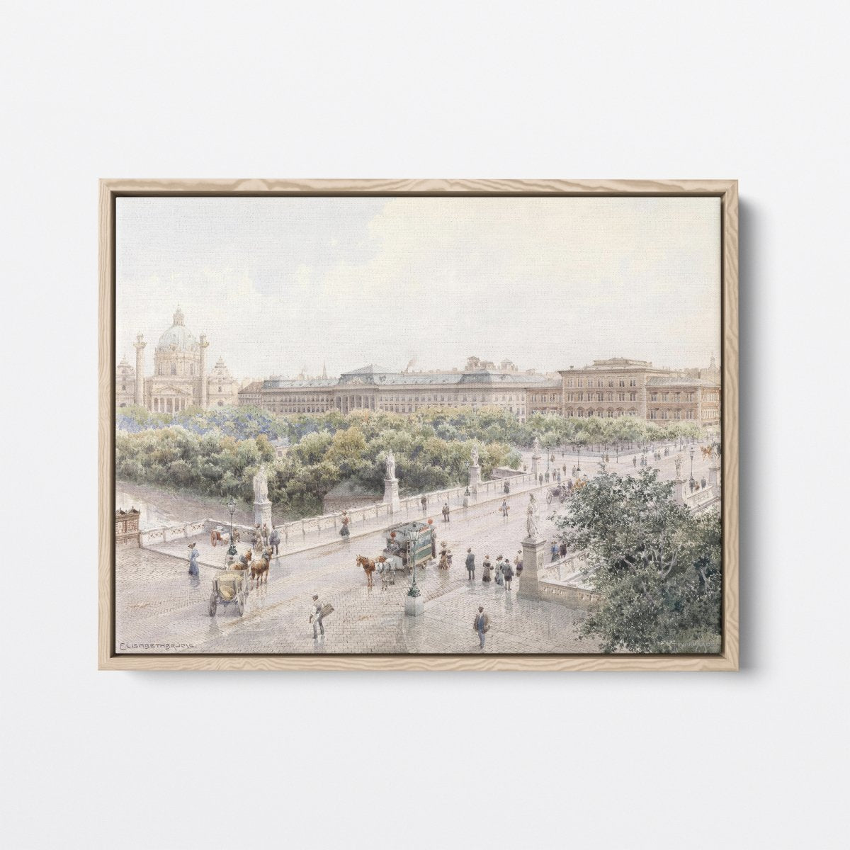 Vienna Cityscape | Richard Moser | Ave Legato Art Prints