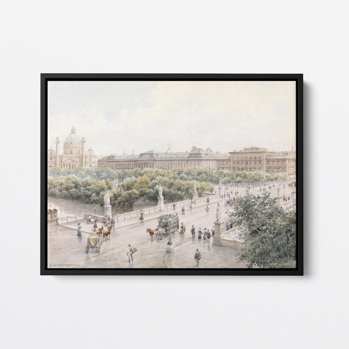 Vienna Cityscape | Richard Moser | Ave Legato Art Prints