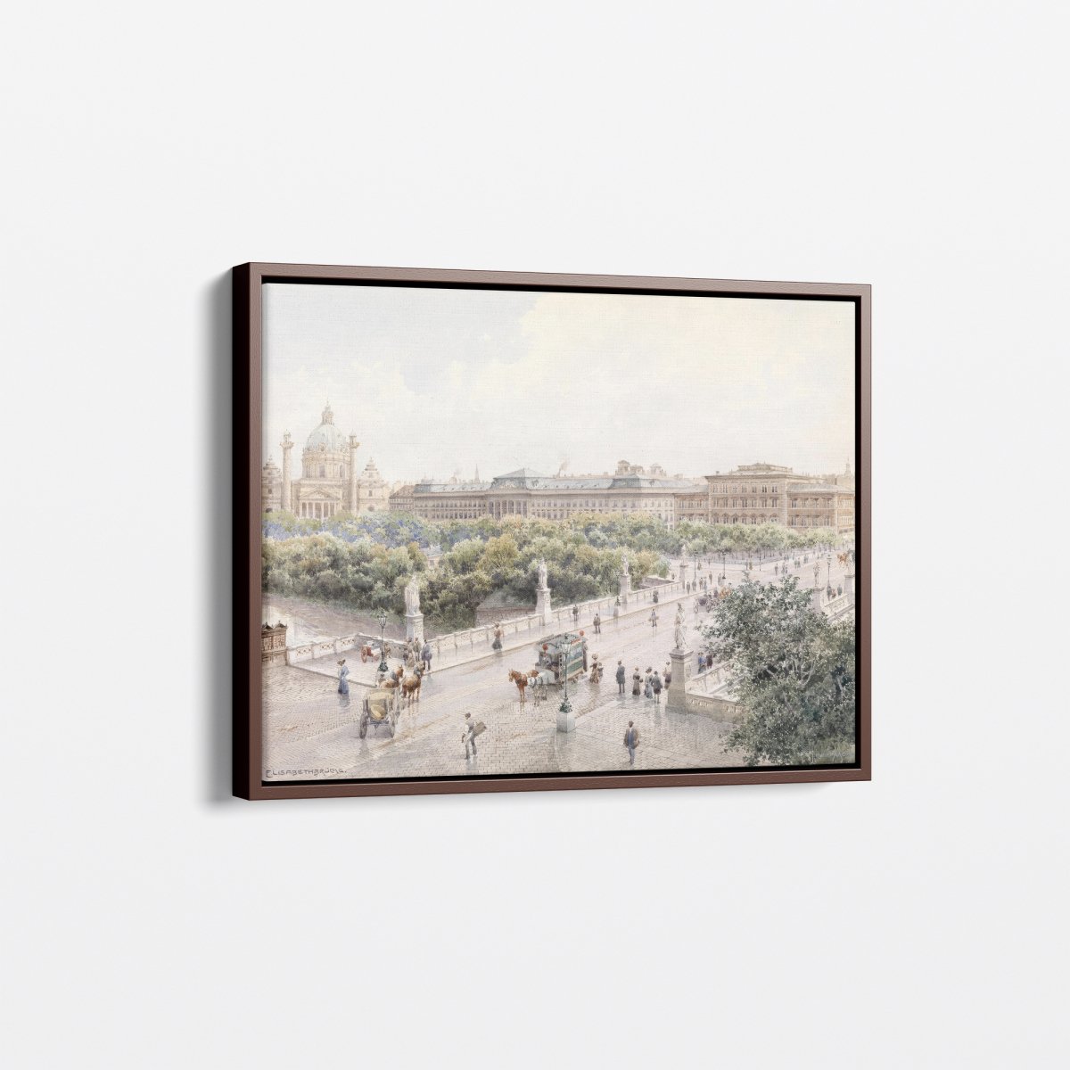 Vienna Cityscape | Richard Moser | Ave Legato Art Prints