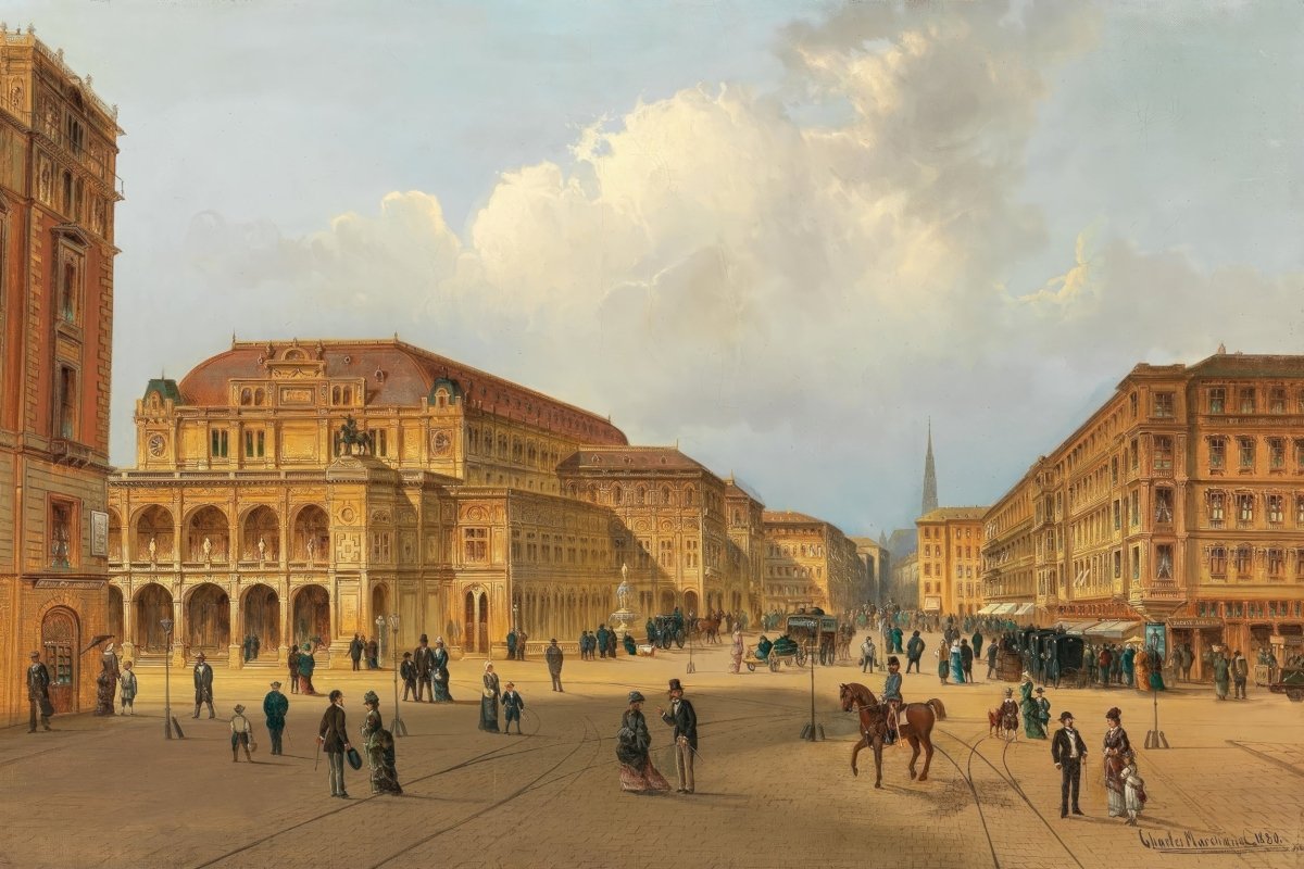 Vienna State Opera House | Adolf Kaufmann | Ave Legato Art Prints