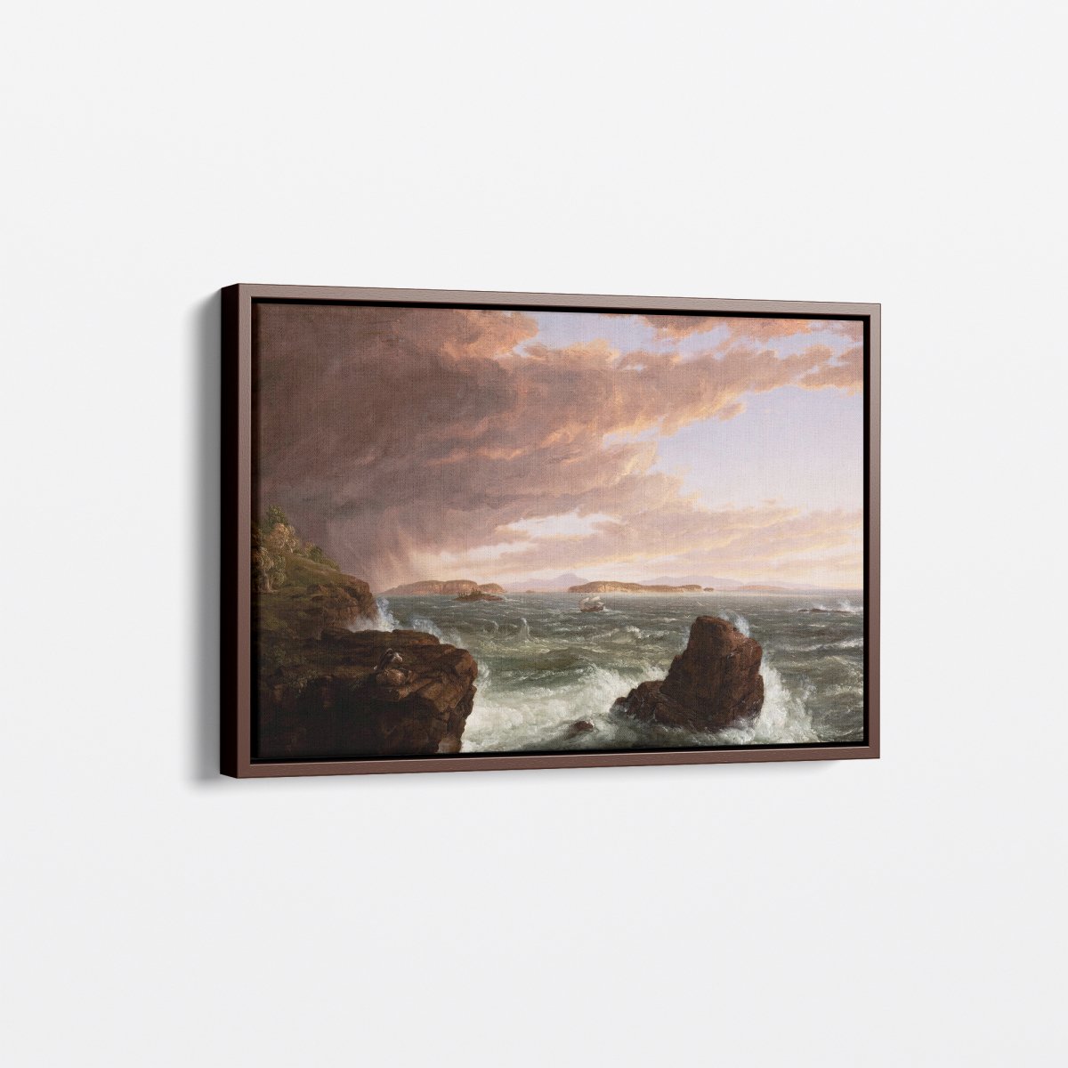 View Across Frenchman's Bay from Mt. Desert Island | Thomas Cole | Ave Legato Art Prints