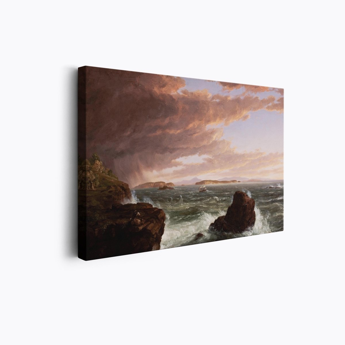 View Across Frenchman's Bay from Mt. Desert Island | Thomas Cole | Ave Legato Art Prints