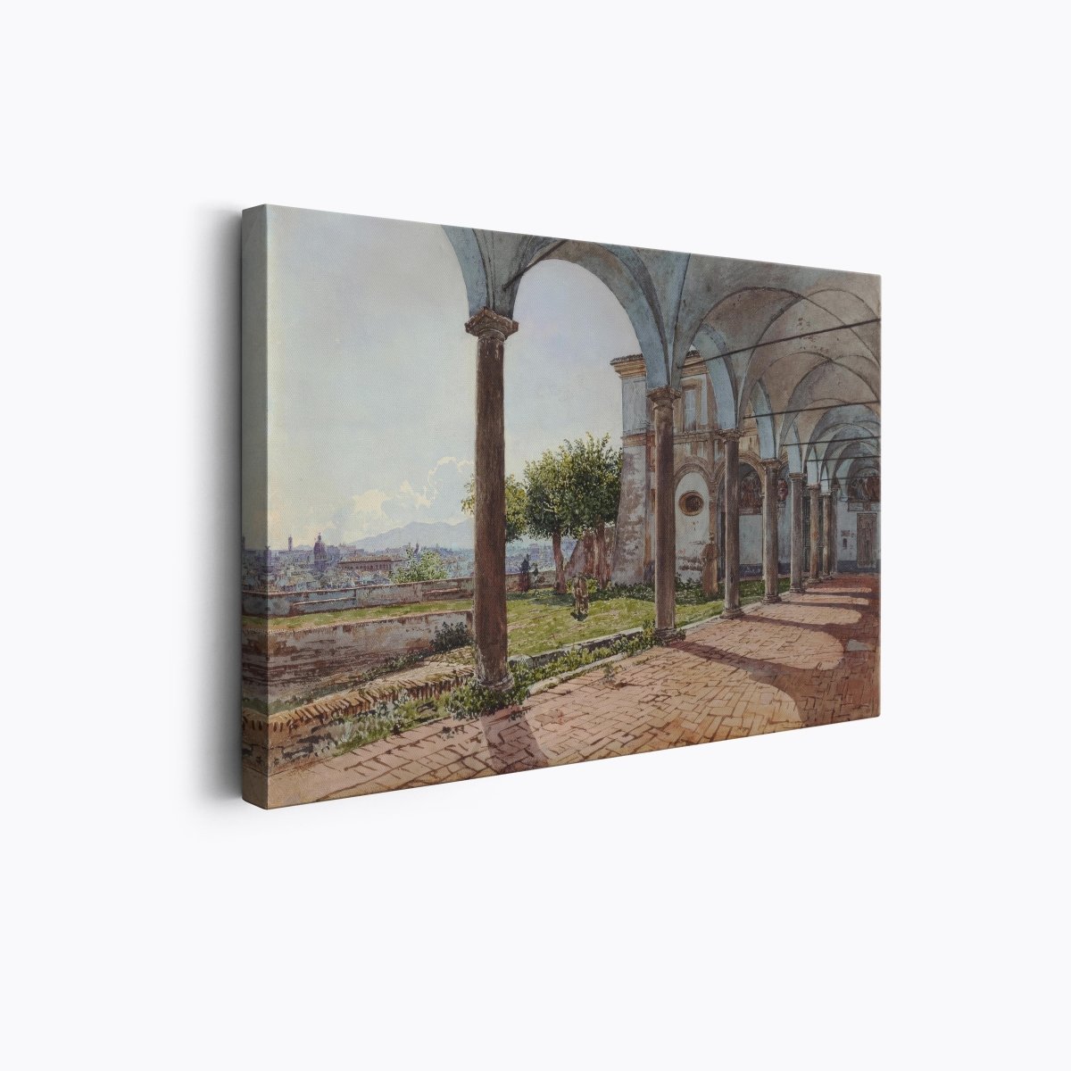 View from Sant'Onofrio on Rome | Rudolf von Alt | Ave Legato Art Prints