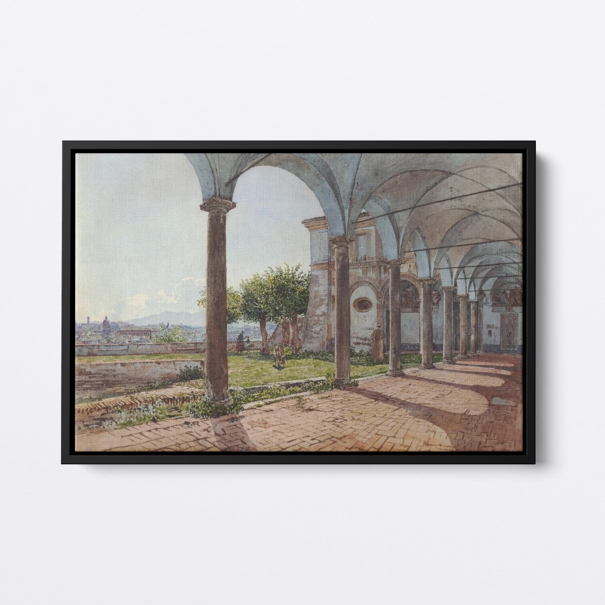 View from Sant'Onofrio on Rome | Rudolf von Alt | Ave Legato Art Prints