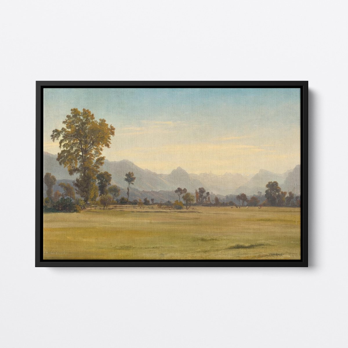 View from Schönbühl | Robert Zünd | Ave Legato Art Prints