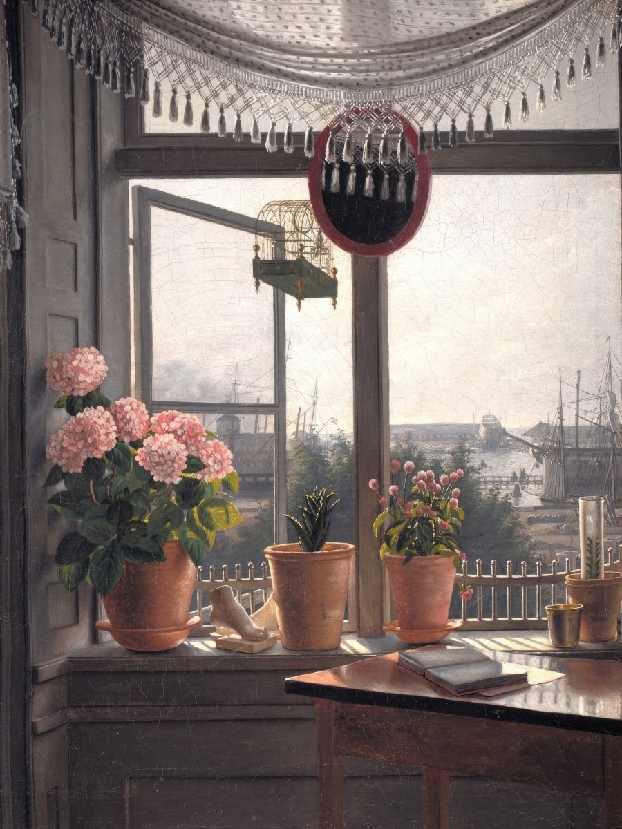 View from the Artist's Window | Martinus Rørbye | Ave Legato Art Prints