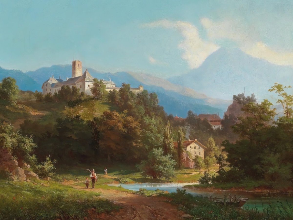 View of a Castle in Carinthia | Josef Willroider | Ave Legato Art Prints