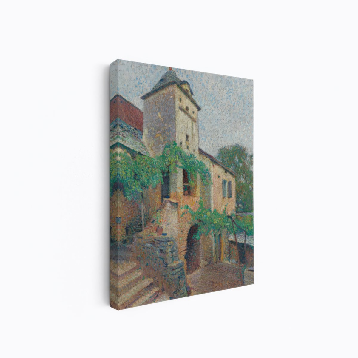 View of a Farm with a Dovecote | Henri Martin | Ave Legato Art Prints