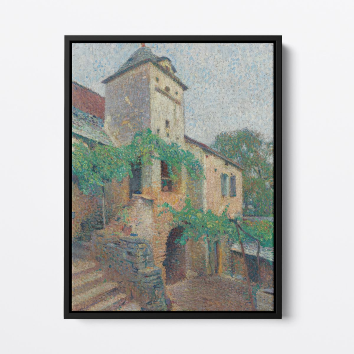 View of a Farm with a Dovecote | Henri Martin | Ave Legato Art Prints