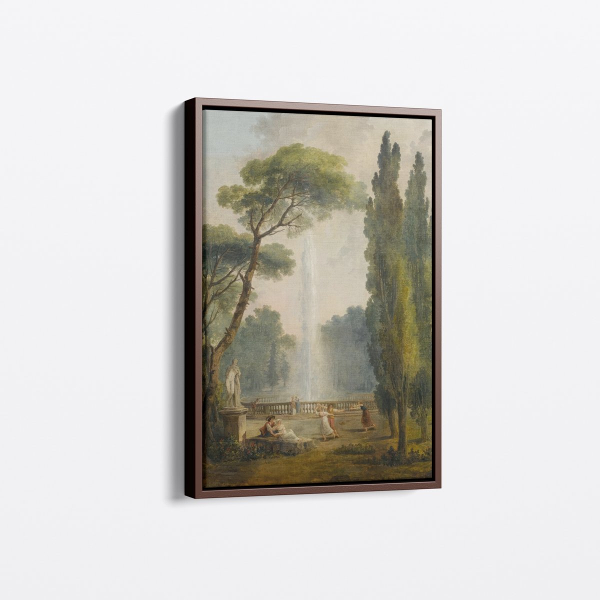 View of a Garden with a Large Fountain | Hubert Robert | Ave Legato Art Prints