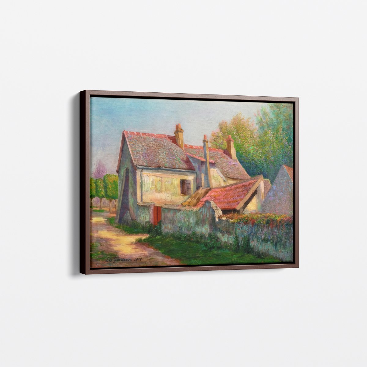 View of a Rural Village | Léo Gausson | Ave Legato Art Prints