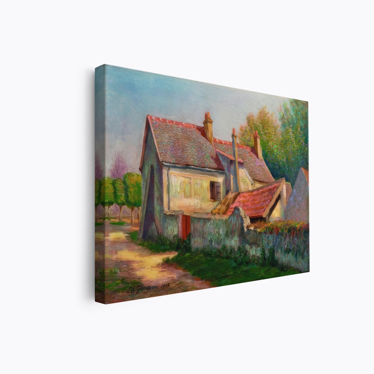 View of a Rural Village | Léo Gausson | Ave Legato Art Prints