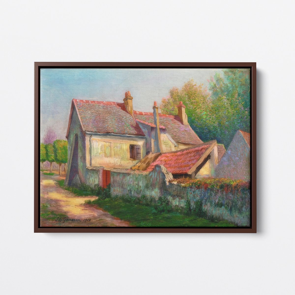 View of a Rural Village | Léo Gausson | Ave Legato Art Prints