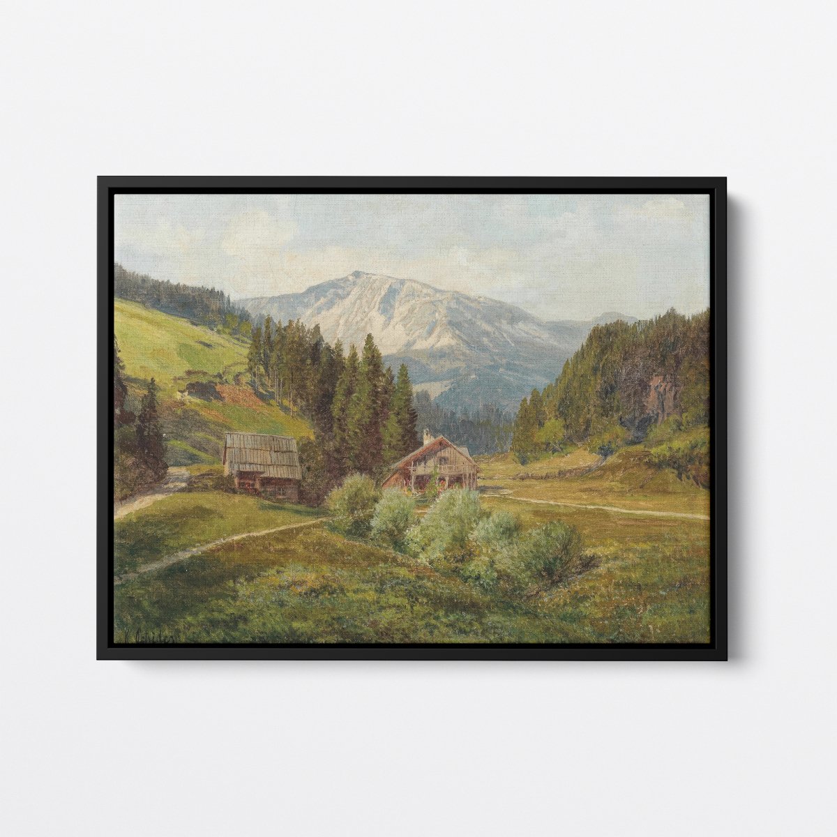 View of an Alpine Pasture | Konrad Petrides | Ave Legato Art Prints