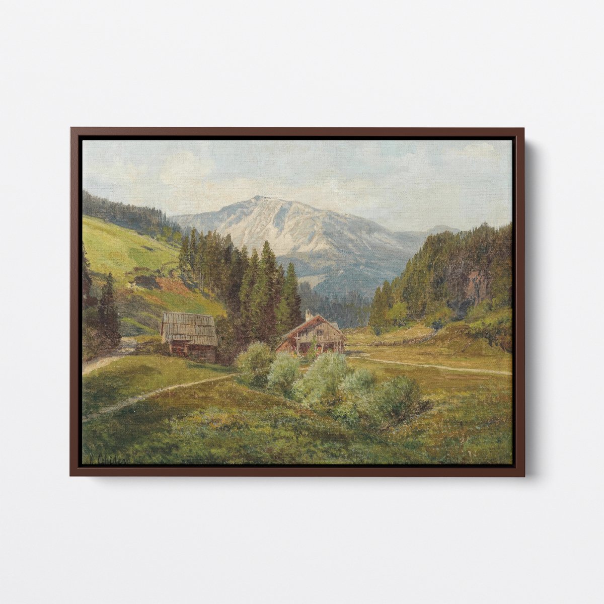 View of an Alpine Pasture | Konrad Petrides | Ave Legato Art Prints