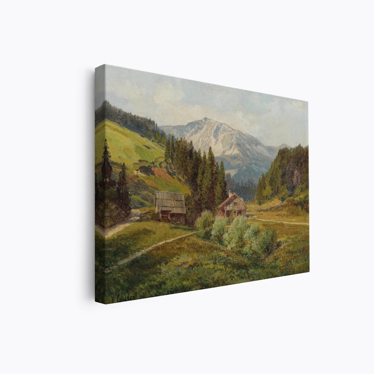 View of an Alpine Pasture | Konrad Petrides | Ave Legato Art Prints