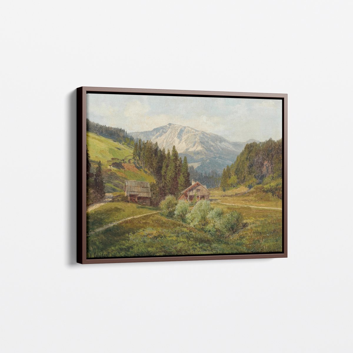 View of an Alpine Pasture | Konrad Petrides | Ave Legato Art Prints