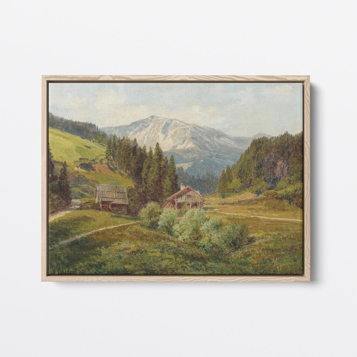 View of an Alpine Pasture | Konrad Petrides | Ave Legato Art Prints