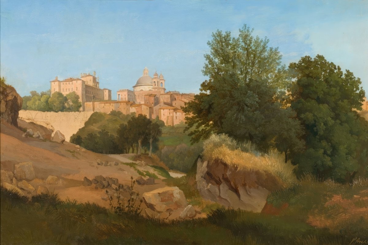 View of Ariccia | Gustaf Palm | Ave Legato Art Prints