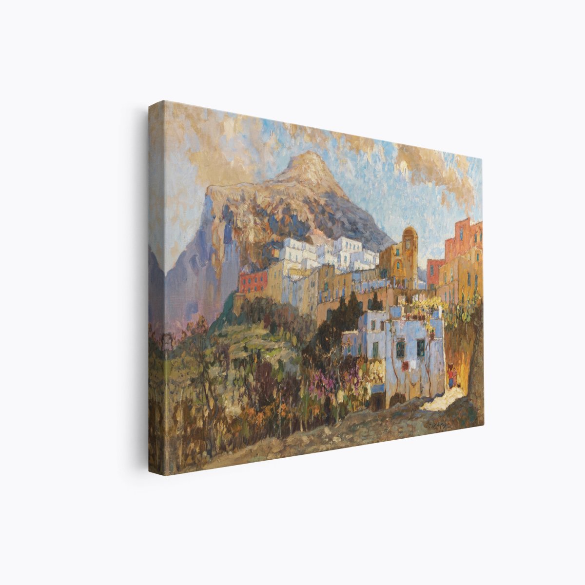 View of Capri | Konstantin Gorbatov | Ave Legato Art Prints