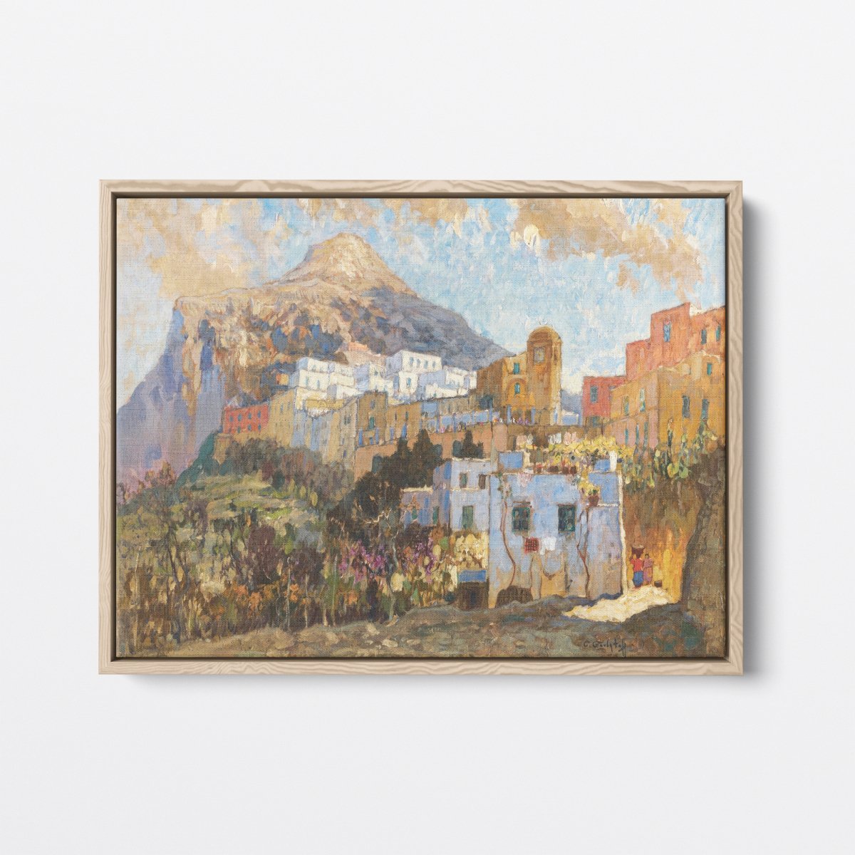 View of Capri | Konstantin Gorbatov | Ave Legato Art Prints