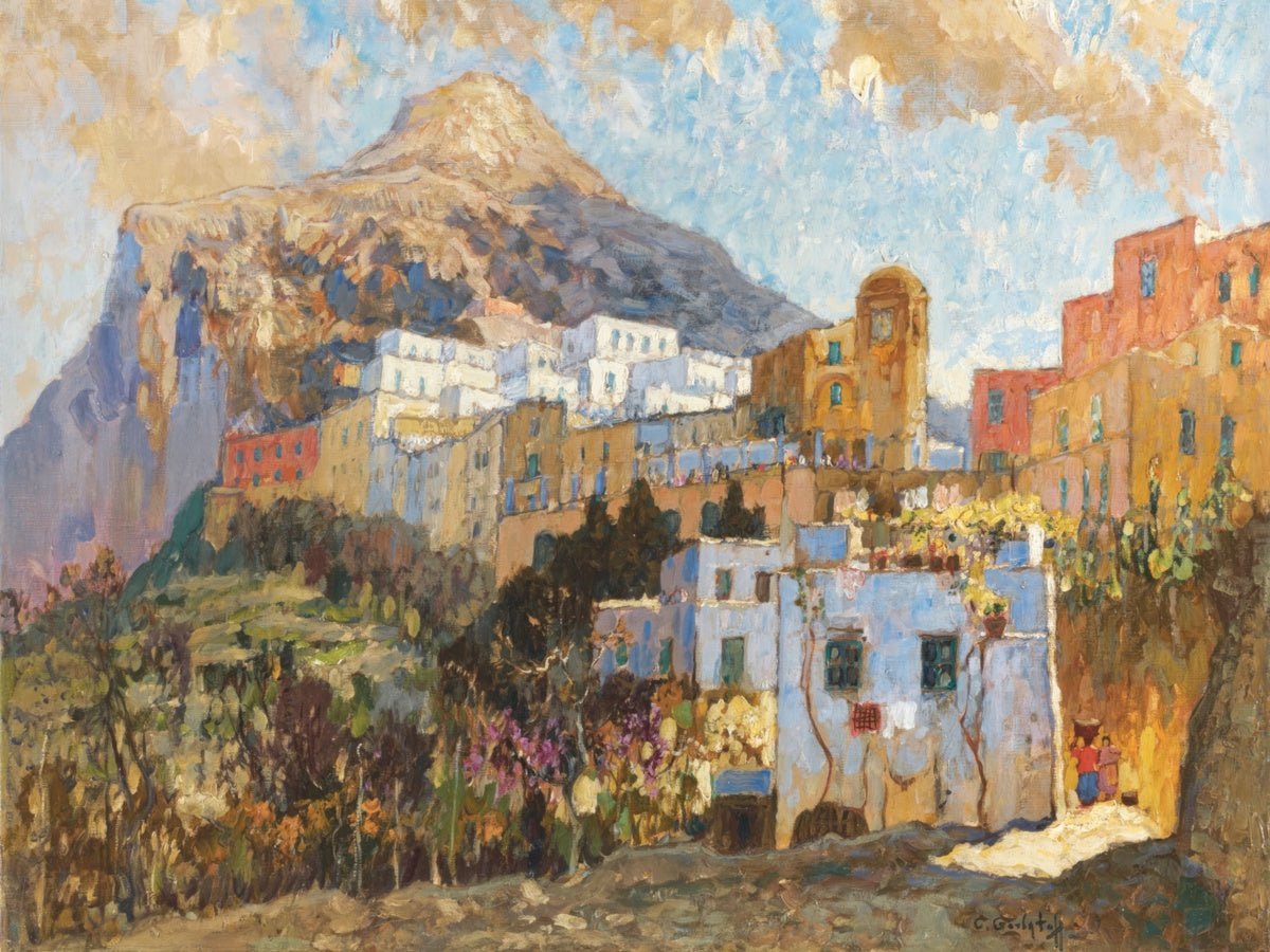 View of Capri | Konstantin Gorbatov | Ave Legato Art Prints