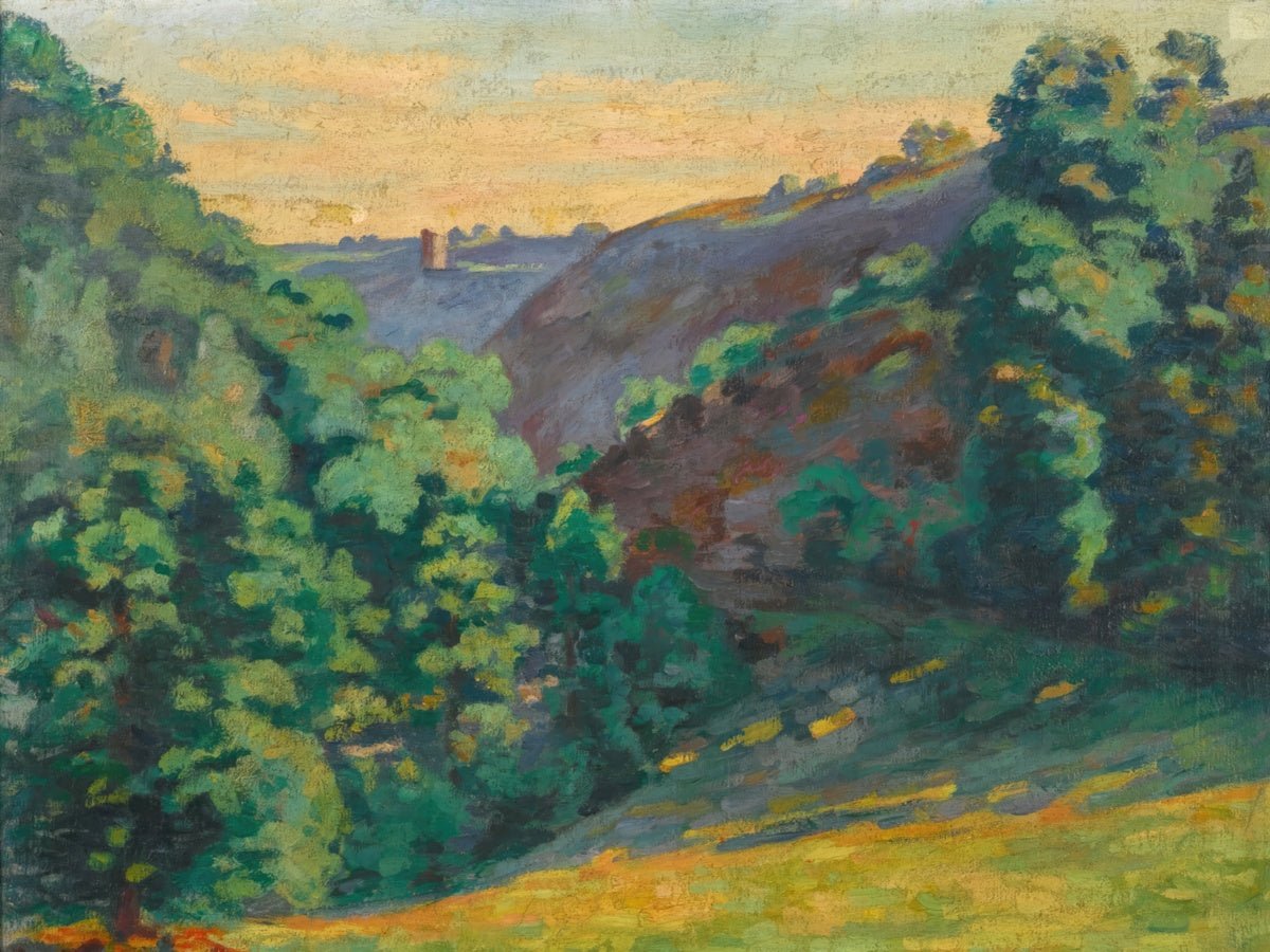 View of Château Crozant | Armand Guillaumin | Ave Legato Art Prints