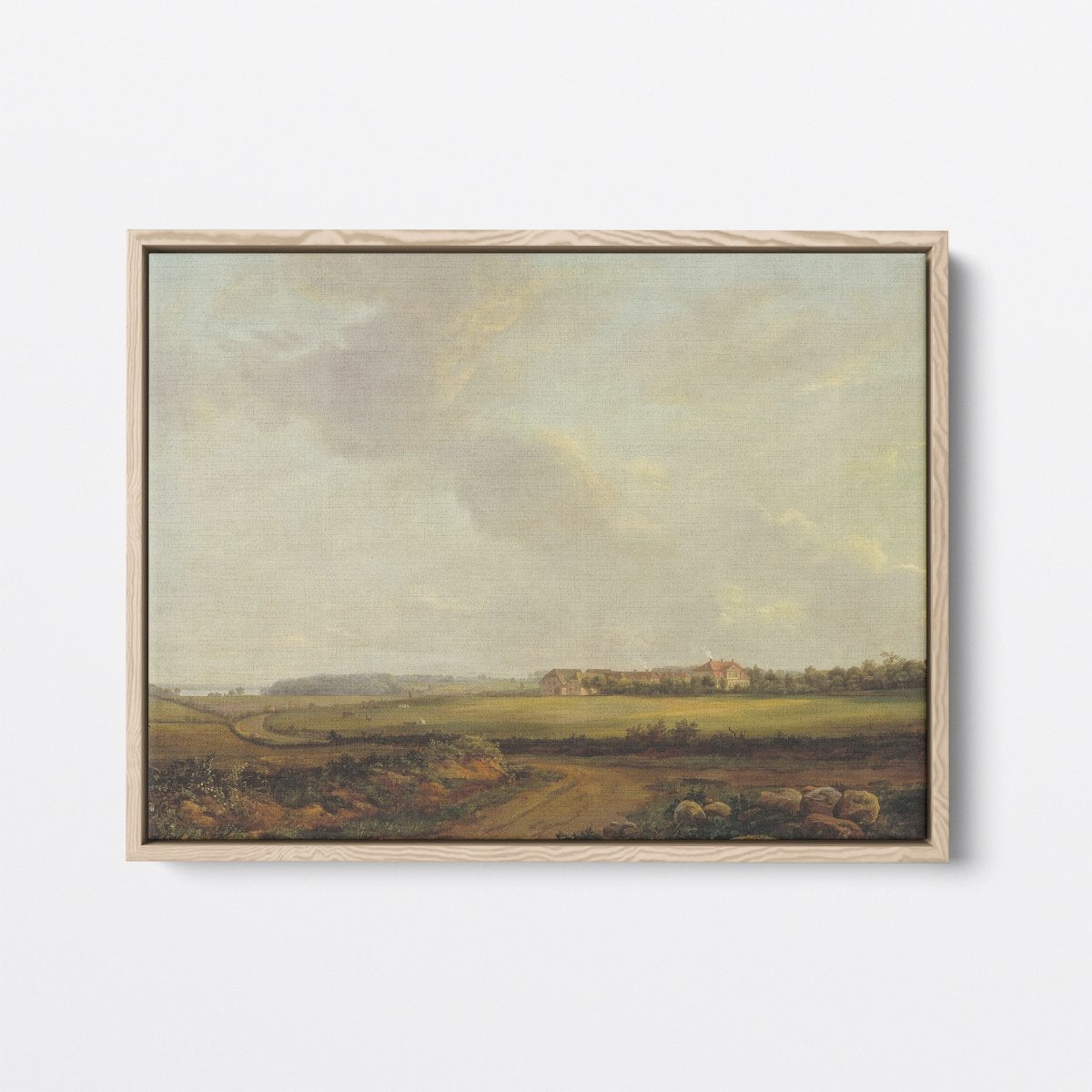 View of Engelholm at Præstø in Zealand | Christian Dahl | Ave Legato Art Prints