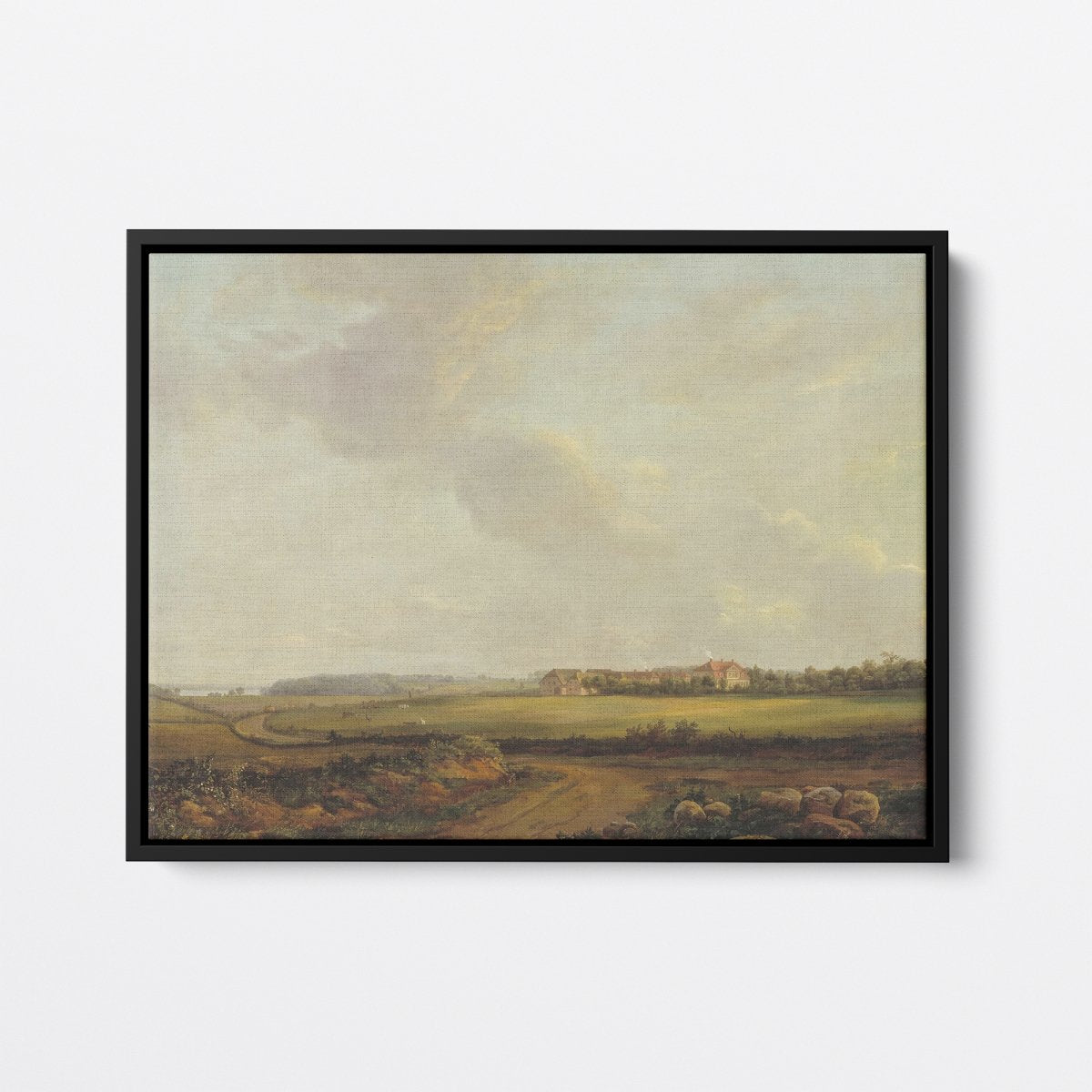 View of Engelholm at Præstø in Zealand | Christian Dahl | Ave Legato Art Prints