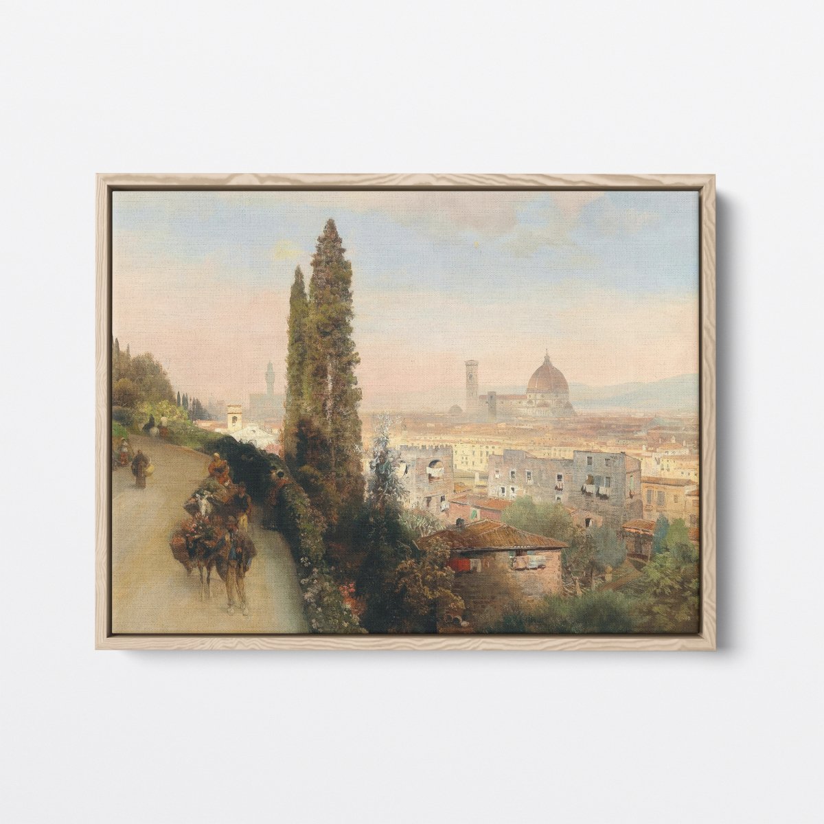 View of Florence | Oswald Achenbach | Ave Legato Art Prints