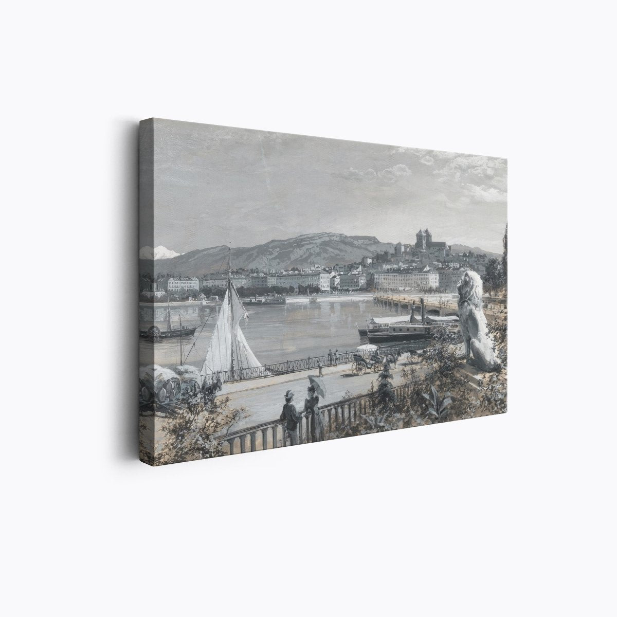 View of Geneva | Edward Compton | Ave Legato Art Prints