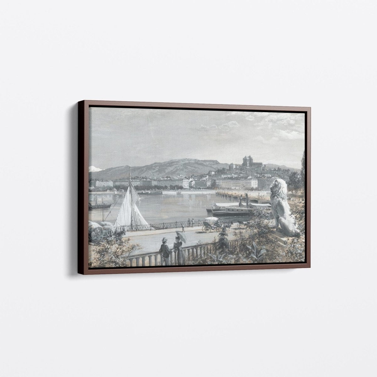 View of Geneva | Edward Compton | Ave Legato Art Prints