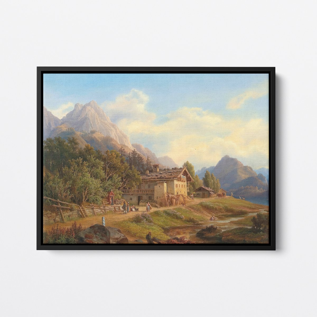 View of Hintersee | Anton Schiffer | Ave Legato Art Prints