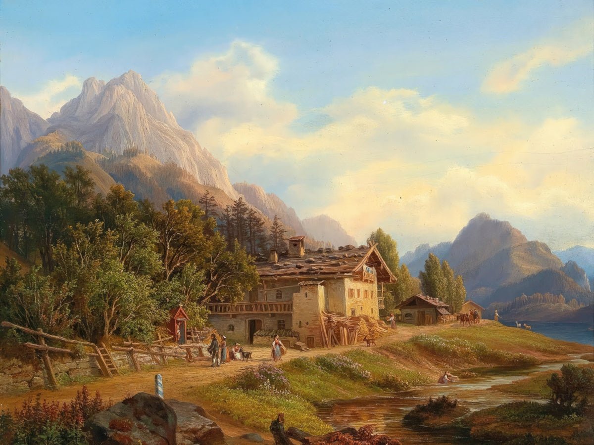 View of Hintersee | Anton Schiffer | Ave Legato Art Prints