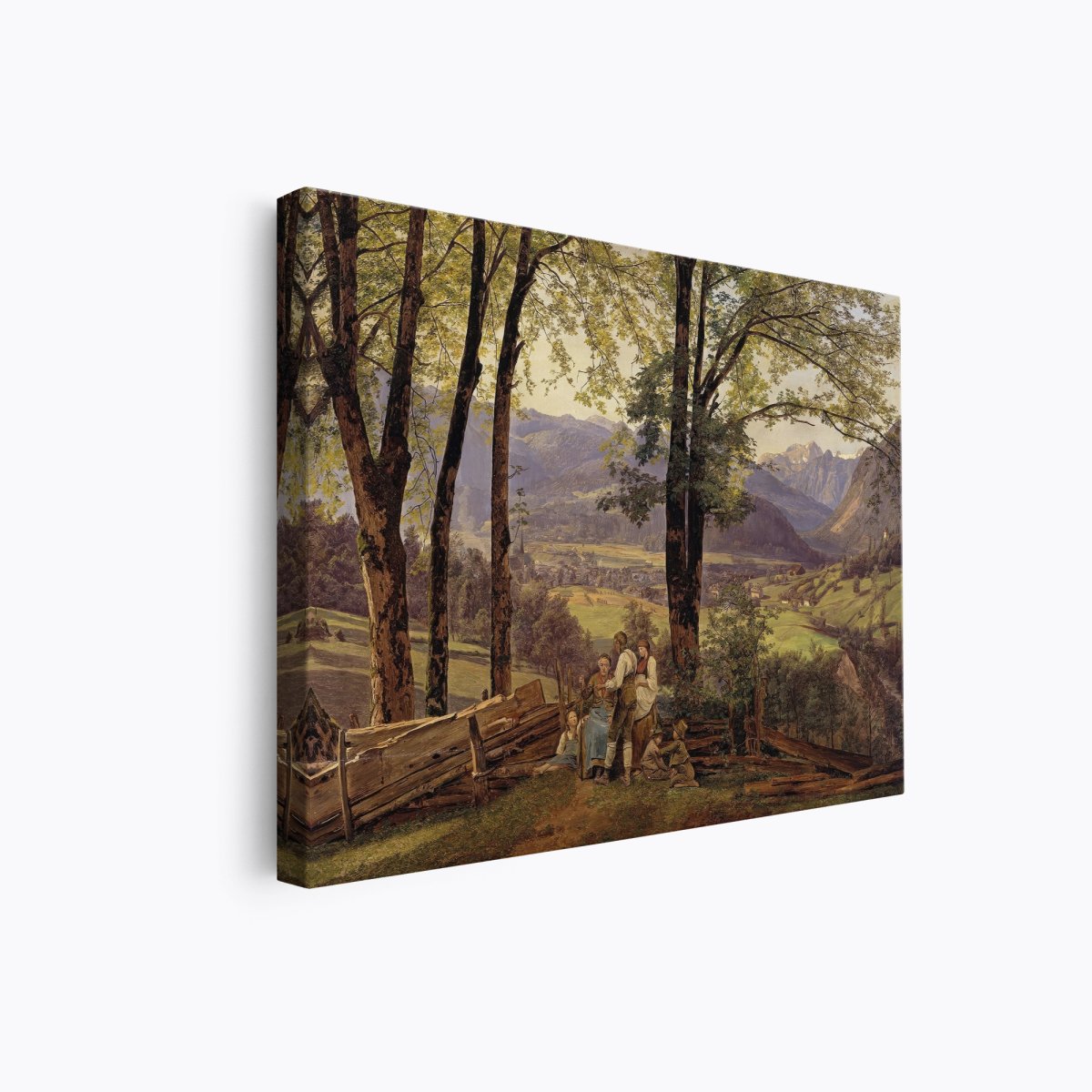 View of Ischl | Ferdinand Waldmuller | Ave Legato Art Prints