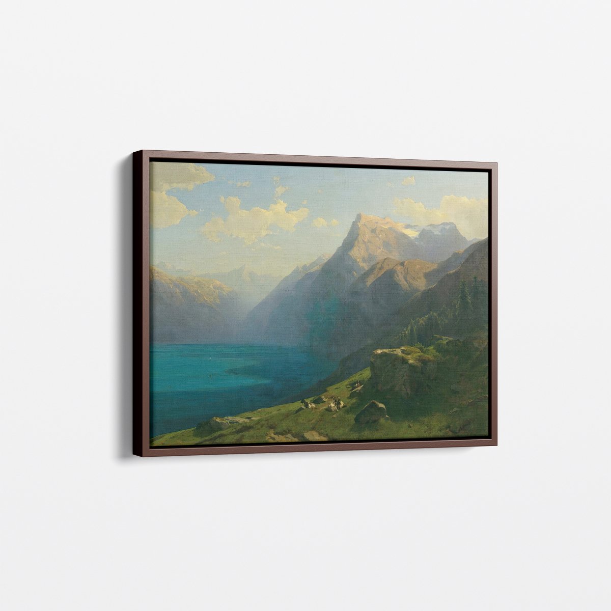 View of Lake Lucerne | Alexandre Calame | Ave Legato Art Prints