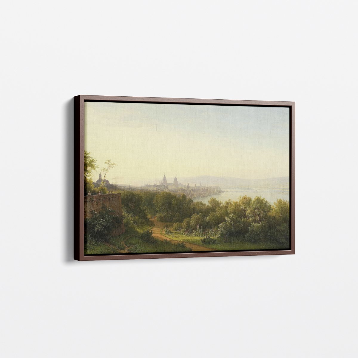 View of Mainz on the Rhine | Carl Morgenstern | Ave Legato Art Prints