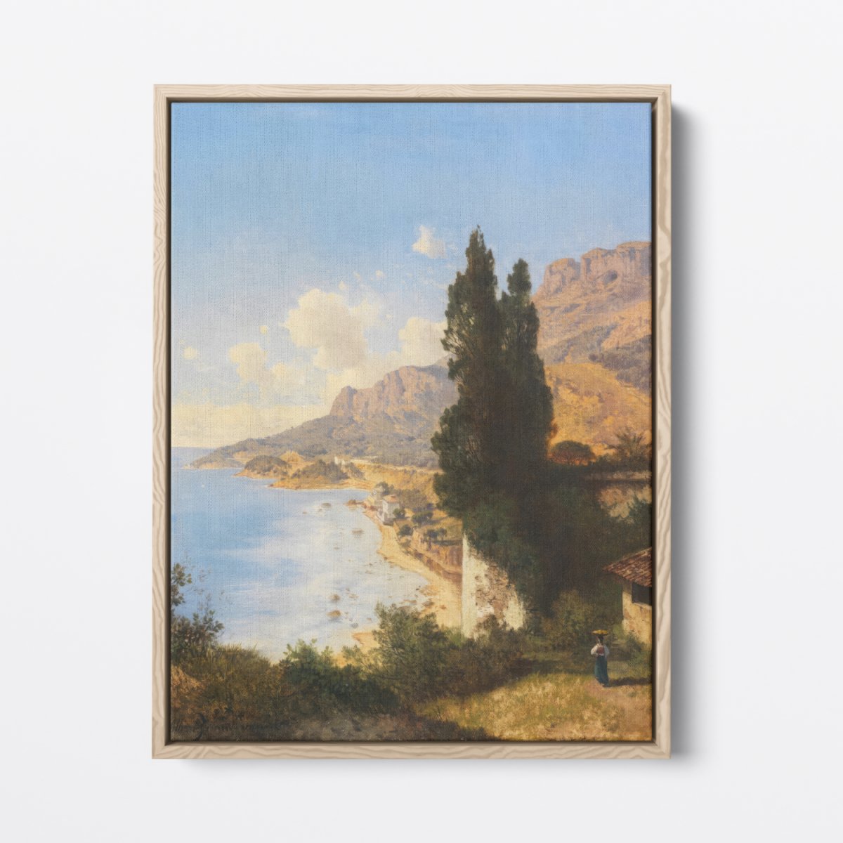 View of Monaco Near Nice | Albert Zimmermann | Ave Legato Art Prints