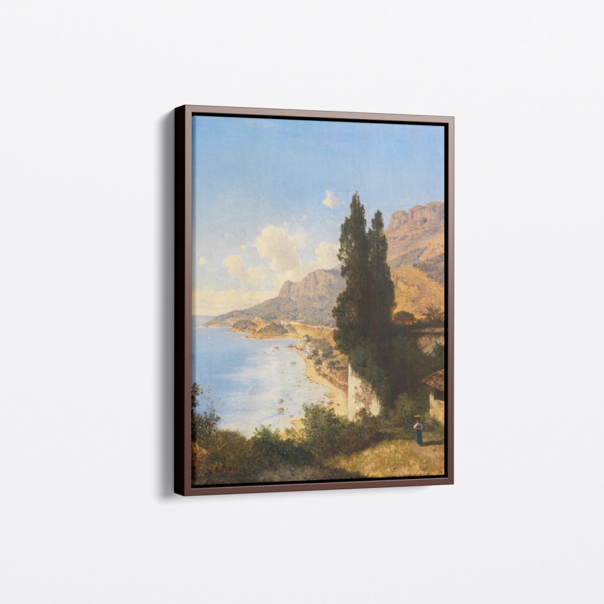 View of Monaco Near Nice | Albert Zimmermann | Ave Legato Art Prints