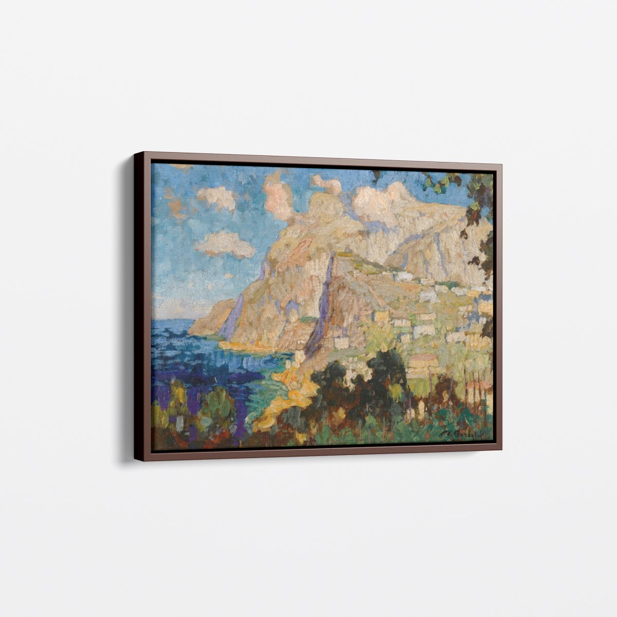 View of Monte Solaro, Capri | Konstantin Gorbatov | Ave Legato Art Prints